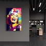 Wallity OGLS-9032 Pintura Decorativa de Vidrio Templado 46 x 72 cm
